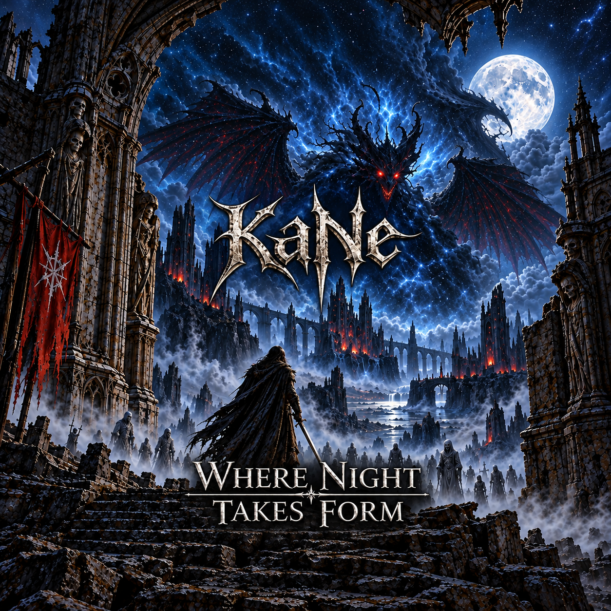 Portada original de Where the Night Takes Form