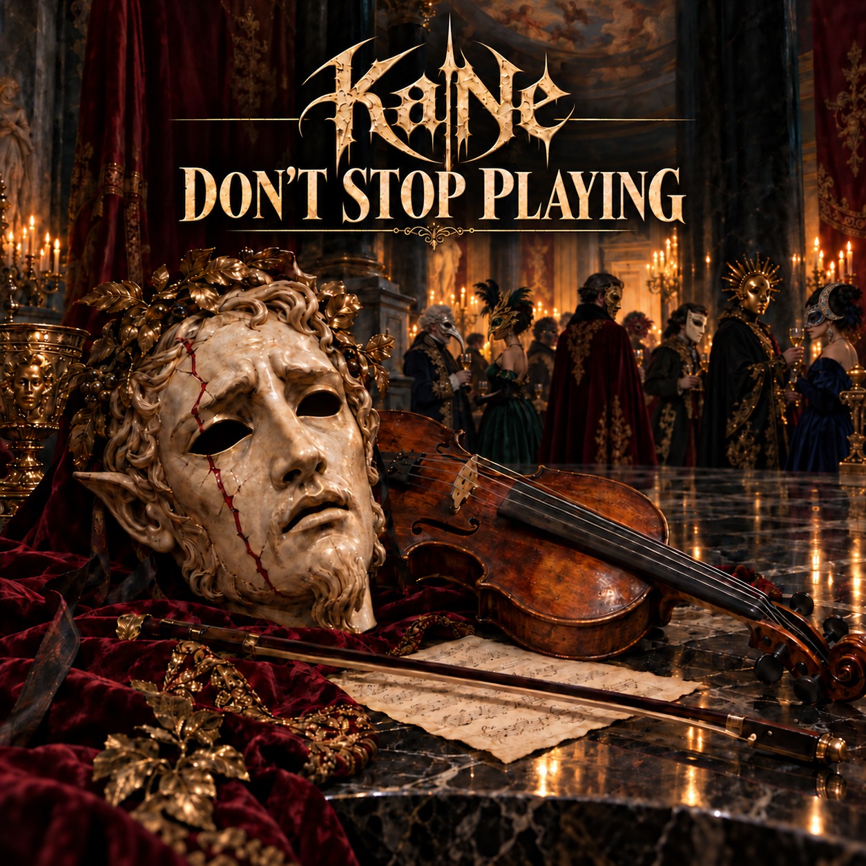 Original cover of Don't Stop Playing